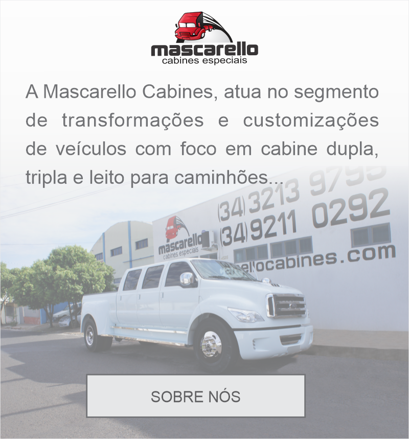 MASCARELLO CABINES CABINE DUPLA E CABINE LEITO - O perigo de suspender a  traseira do caminhão